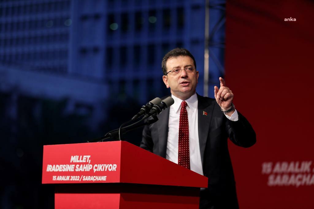 Ekrem İmamoğlu: Hasta tutukluların tahliyesi ve AİHM, AYM kararlarının uygulanması gerekiyor